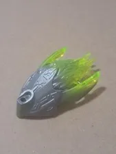 LEGO Bionicle Creature Head / Mask with Marbled Trans-Neon Green 24162pb02