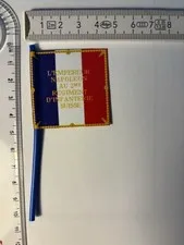1x 54mm Swiss Napoleonic 2nd Line Infantry 1815 Flag on Genuine LEGO Flagpole