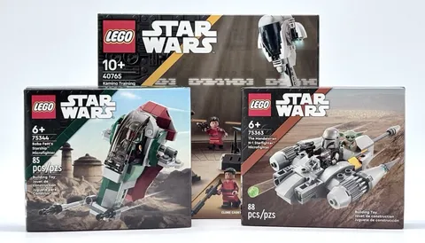 LEGO Star Wars 40765 Kamino Training Facility 75344 & 75363 Microfighters Sealed