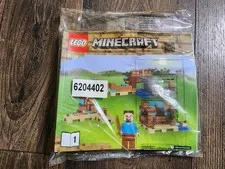 LEGO MINECRAFT The Crafting Box 2.0 Set 21135  -Instruction Manuals 1-5 Unopened