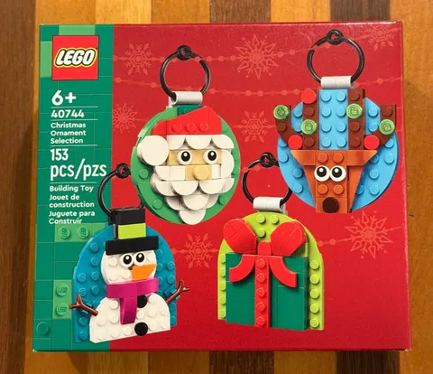 LEGO 40744: Christmas Ornament Selection Santa Reindeer | NEW & SEALED | RETIRED