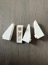 LEGO 4286 White Slope 33 3 x 1 - 4 Pieces