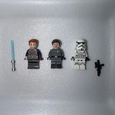 LEGO Star Wars Minifigure Lot with 9 minifigures. Read description for minifigs.