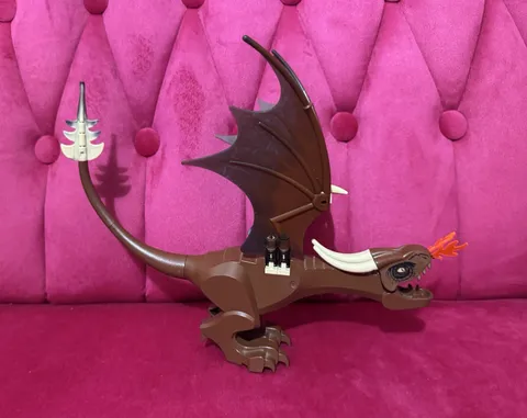 LEGO 4767 HARRY POTTER Hungarian Horntail Reddish Brown Dragon 100% Complete Fig