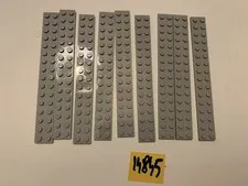 Lego Parts Lot Grey Plates