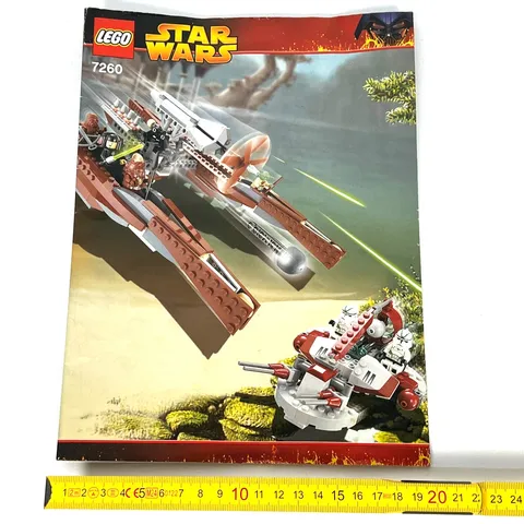 Manual Only* Lego Star Wars 7260 Wookie Catamaran Vintage