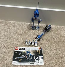 LEGO Star Wars 75280 501st Legion Clone Troopers minifigs + instructions no box