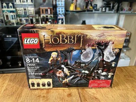 New Sealed LEGO 79001 The Hobbit Escape From Mirkwood Spiders Fili Kili Tauriel