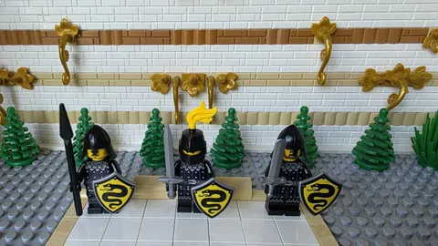 LEGO Knights Castle Minifigures GENUINE Serpent Knights Set Army Bundle NEW