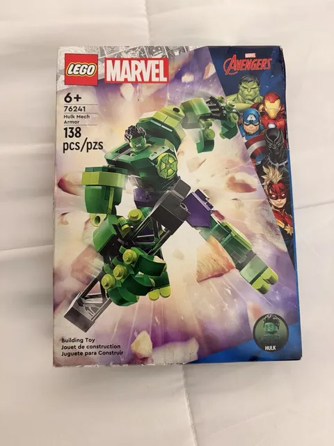 LEGO Marvel Avengers Super Heroes: Hulk Mech Armor (76241) 138 Pcs 6+