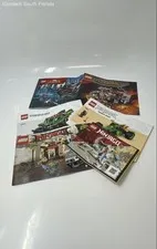 Lot Of 6 Pcs Assorted Lego Mixed Building Toy Instruction Manuals Booklets