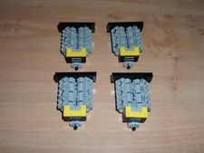 LEGO 8850 technic 4 complete engines page 12 to 14 instructions, very good condition