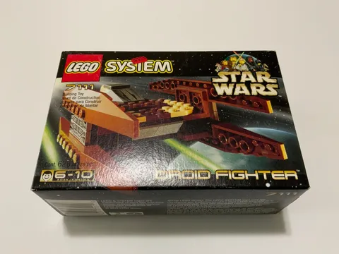 Lego Star Wars Episode I Droid Fighter #7111 Brand NEW Factory Sealed From 1999