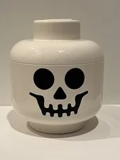 LEGO Official Large Skull Skeleton Halloween Storage Head
