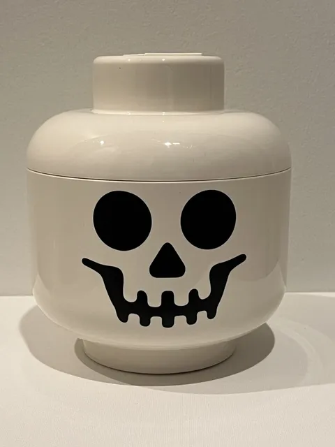LEGO Official Large Skull Skeleton Halloween Storage Head