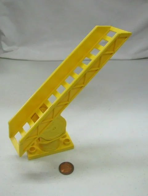 Lego Duplo YELLOW SWIVEL FIRE LADDER w/ TURNTABLE BASE for FIRETRUCK 2637 Part