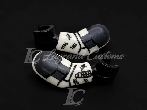 Lego Custom Pad Printed Compatible Clone Trooper Arms Grey Style 1