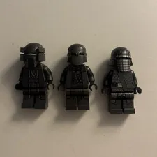 LEGO Star Wars minifigures members of the Knights of Ren Kuruk, Cardo, Vicrul.