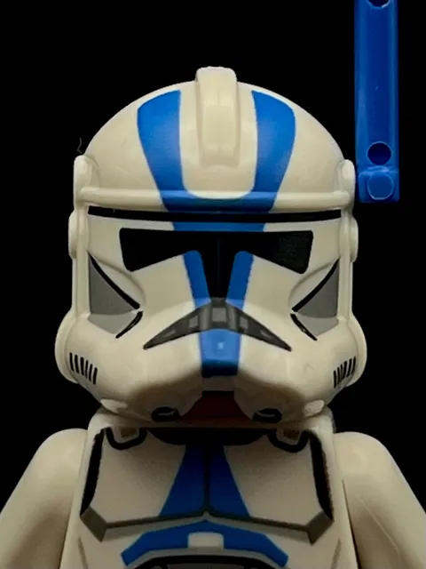 Lego Star Wars 501st Clone Trooper Misprint Minifigure Helmet Prototype Error
