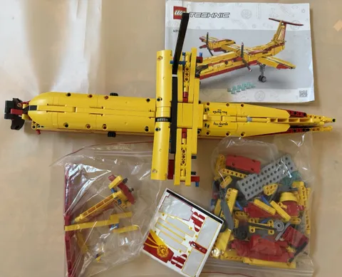 LEGO Technic 42152 Firefighter Aircraft w/ Manual & Parts - Unverified