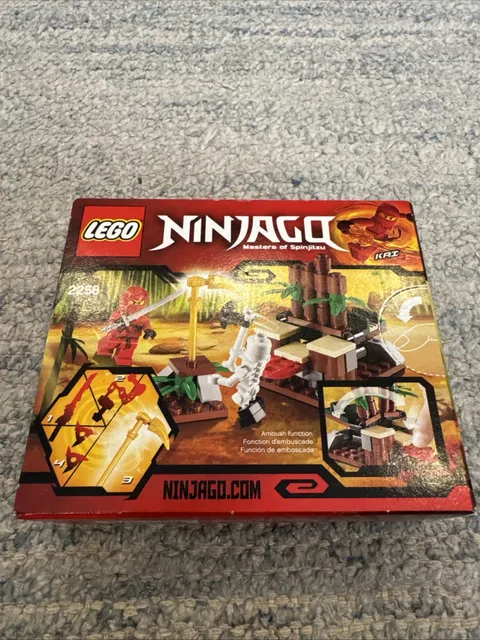 LEGO 2258 Ninja Ambush NEW Ninjago NIB Set Complete Rare Kai Sealed Box