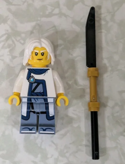 Lego 71871 Ninjago Master Ivo Minifigure With Staff Weapon   Legends