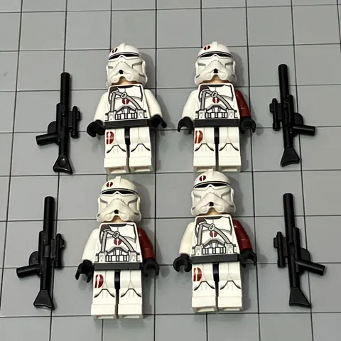 LEGO Star Wars Clone Trooper Minifigure Lot Commander Neo 91st E3 53