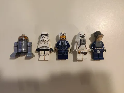 LEGO Star Wars 75172 Y-Wing Minifigure Lot - Moroff, Raddus, Pilot, Astromech