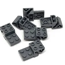 LEGO Parts - Dark Bluish Gray Vehicle, Base 2 x 4 Suspension - No 69963 - QTY 6