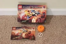 VINTAGE LEGO MANUAL  & BOX  ONLY 2007 MARS MISSION 7694 & a Couple Parts
