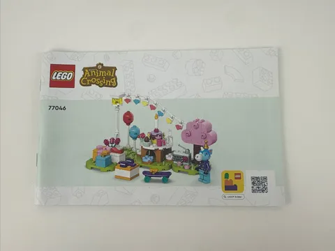 LEGO Animal Crossing 77046 Julians Birthday Party Instruction Manual Only!