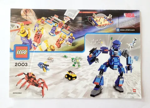 LEGO 2003 Catalog - Bionicle Star Wars NBA Space Classic City - VF+ Vintage
