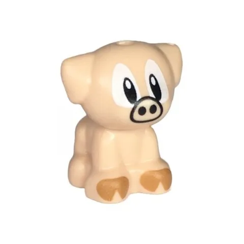 LEGO - Animal Land - Puppy Standing Black Snout (Sonic the Hedgehog Picky / Pig)