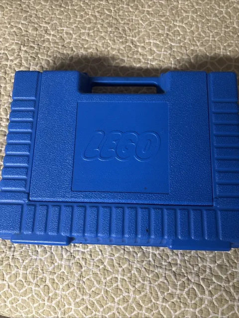 1980’s Lego Carrying Case With Lego Blocks