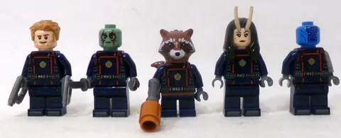 LEGO Marvel Guardians Of The Galaxy Team Lot Star Lord Drax Nebula Rocket Mantis