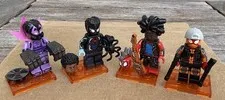 LEGO Minifigures 71050 Across the Spider-Verse Lot of 4 Miles Prowler Punk Sun