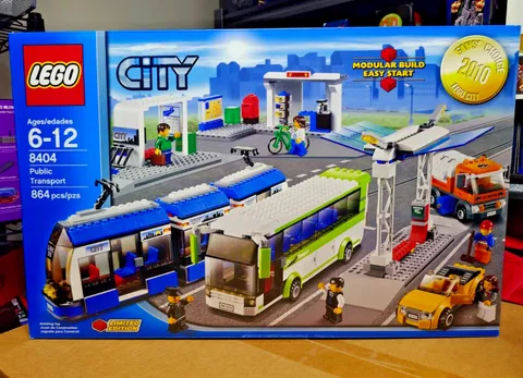 LEGO CITY: Public Transport Station (8404)   Brand New In Factory Sealed Box