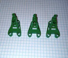 3 Bionicle Lego 32576 in Green Foot Feet Tohunga style 3 pieces WYSIWYG