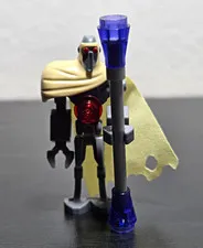 LEGO Star Wars Clone Wars Magna Guard Minifigure w/ Cloth Cape & Staff