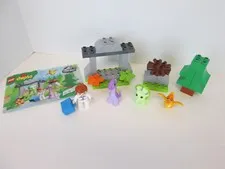 Lego Duplo Jurassic World Park Dinosaur Figures COMPLETE Set 10938