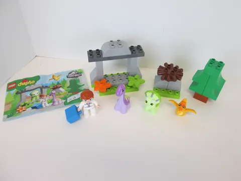 Lego Duplo Jurassic World Park Dinosaur Figures COMPLETE Set 10938