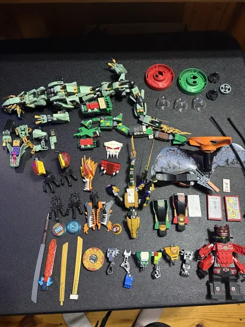 LEGO NINJAGO The Golden Dragon 70503 Mixed Parts & Accessories Bulk Lot