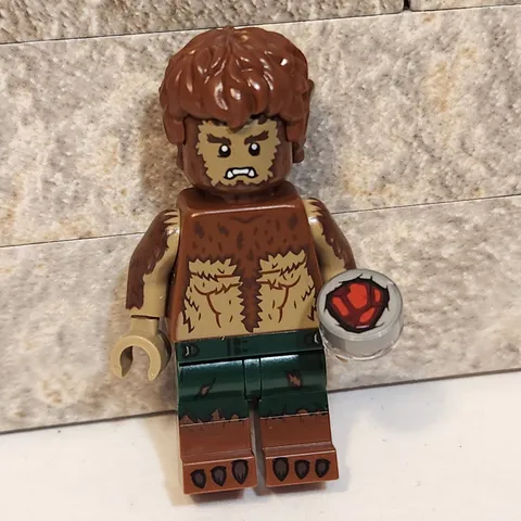 LEGO Monster Fighters Werewolf Minifigure with Accessory 9463 Brown Wolfman
