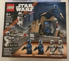 LEGO Star Wars ~ AMBUSH ON MANDALORE BATTLE PACK ~ Set #75373 Disney NEW Sealed