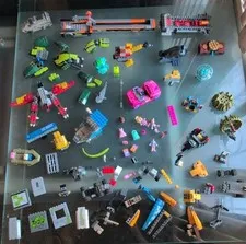 LEGO Mixed Lot Miscellaneous Pieces Figures And Container 