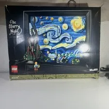 LEGO Ideas: Vincent van Gogh - The Starry Night (21333) Read DESCRIPTION