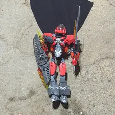 LEGO Exo-Toa Mixed Build Bulk Lot Red Exo-Toa Mech & Black/Yellow Mech