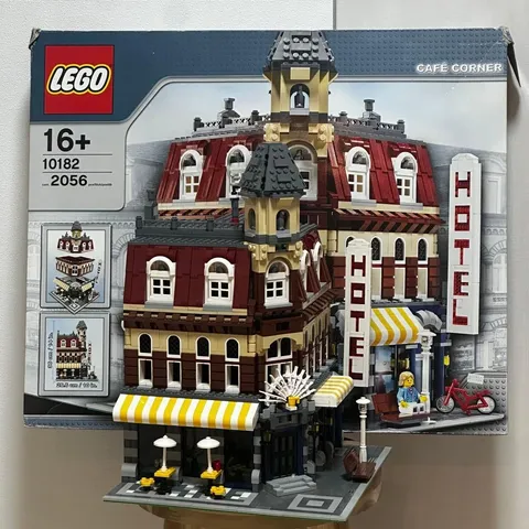 LEGO 10182 Cafe Corner Creator Modular Building Box Included Missing Figures