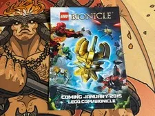 LEGO Bionicle 4x6 Coming January 2015 Single Page Flyer Promo Promotional (002)