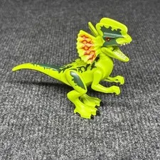 Lego Minifigure Dinosaur Dilophosaurus From Jurassic World #75916